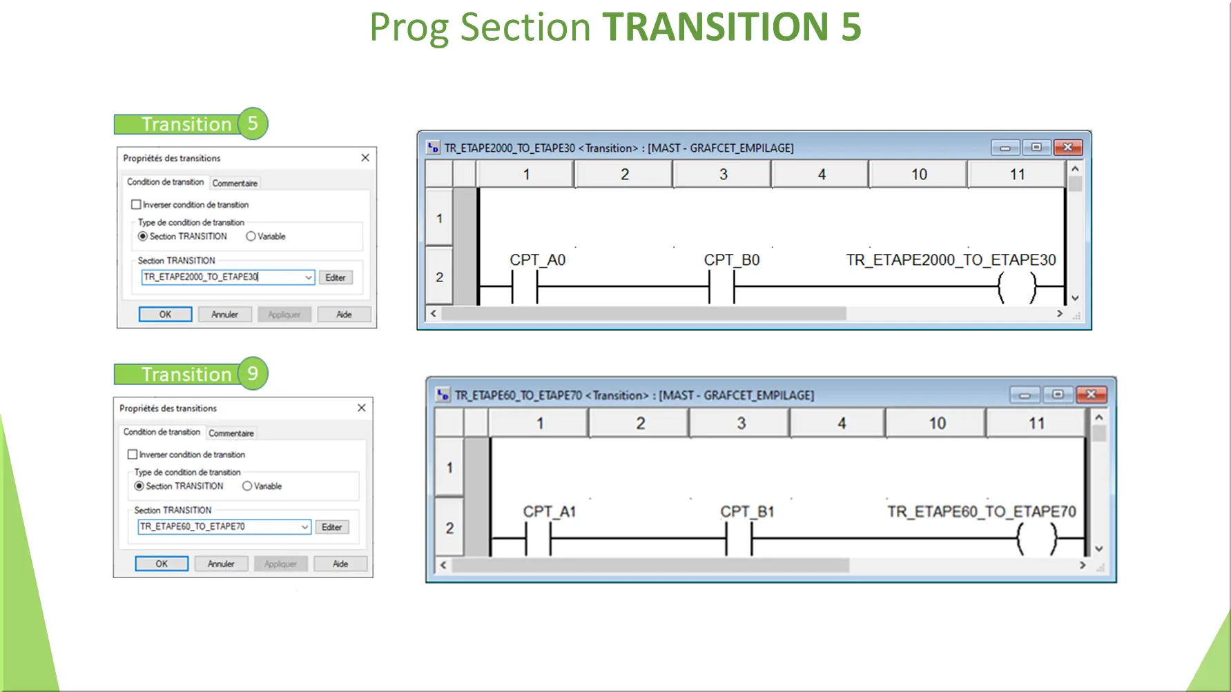 Prog Section TRANSITION 5